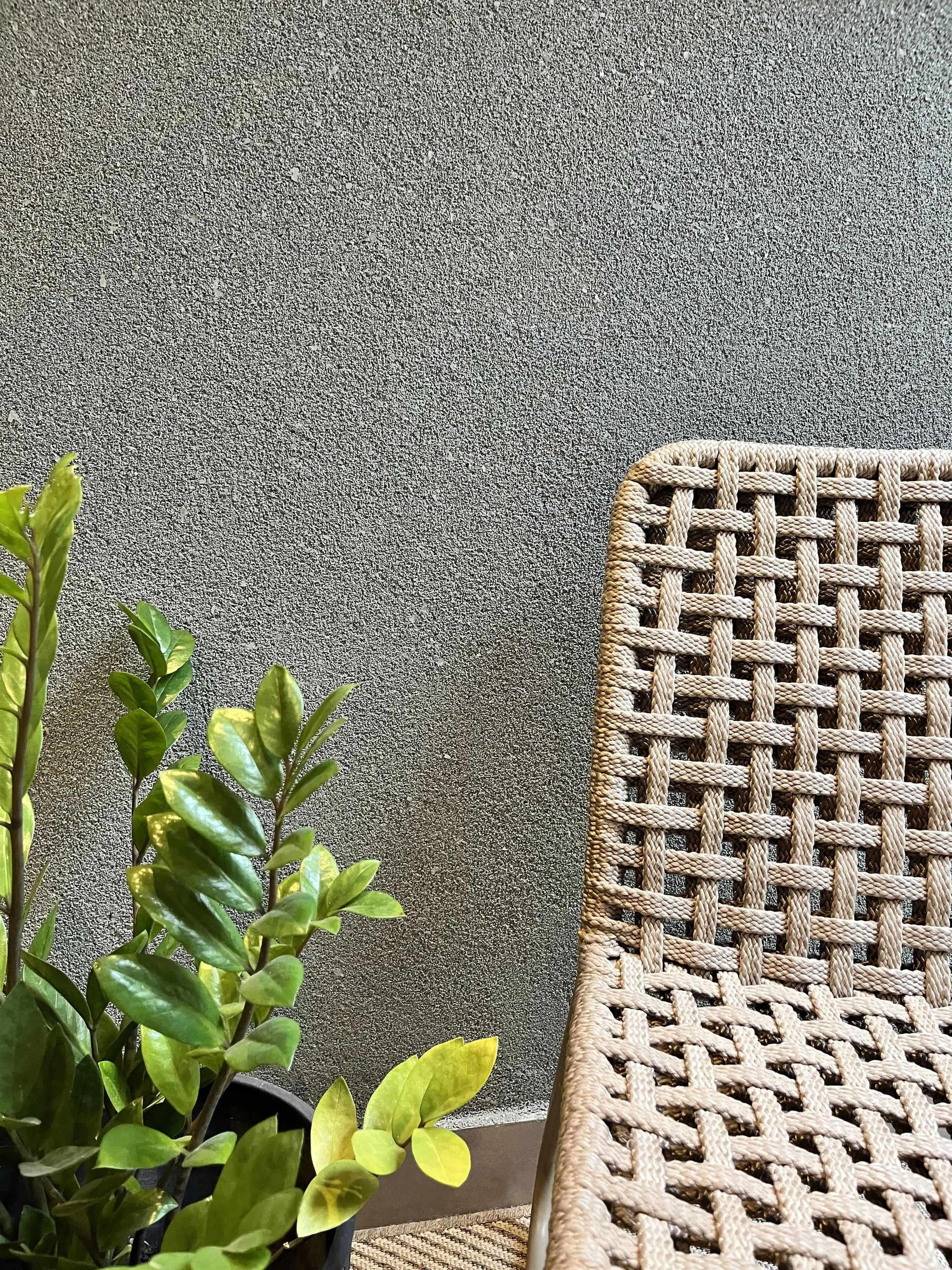 Ambiente luxuoso com revestimento de alto padrão